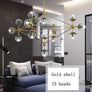 Lustre Retro boulle de verre LED - L'Atelier Imbert
