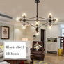 Lustre Retro boulle de verre LED - L'Atelier Imbert