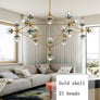 Lustre Retro boulle de verre LED - L'Atelier Imbert