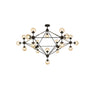 Lustre Retro boulle de verre LED - L'Atelier Imbert