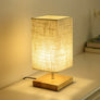 Lampe de chevet avec socle en bois - L'Atelier Imbert