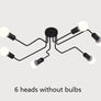 Lampe industrielle en fer Spider - L'Atelier Imbert