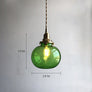 Lampe Led suspendue en verre au Design moderne - L'Atelier Imbert