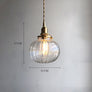 Lampe Led suspendue en verre au Design moderne - L'Atelier Imbert