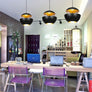 Suspension moderne en forme de pomme - L'Atelier Imbert