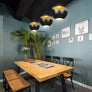 Suspension moderne en forme de pomme - L'Atelier Imbert