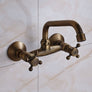 Robinet de lavabo en laiton/Bronze noir - L'Atelier Imbert