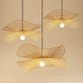 Lampe suspendue en rotin et osier naturel - L'Atelier Imbert