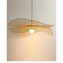 Lampe suspendue en rotin et osier naturel - L'Atelier Imbert