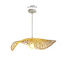 Lampe suspendue en rotin et osier naturel - L'Atelier Imbert