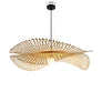 Lampe suspendue en rotin et osier naturel - L'Atelier Imbert