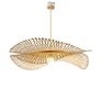 Lampe suspendue en rotin et osier naturel - L'Atelier Imbert
