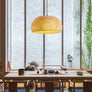 Lampe suspendue en bambou tissé à la main - L'Atelier Imbert