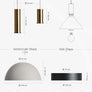 Lampe suspendue au design nordique - L'Atelier Imbert