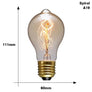 Ampoule Rétro Edison Ampoule Ampoule à incandescence Vintage - L'Atelier Imbert