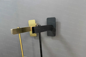 Applique murale LED en verre au design post-moderne