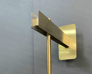 Applique murale LED en verre au design post-moderne