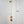 Applique murale LED en verre au design post-moderne