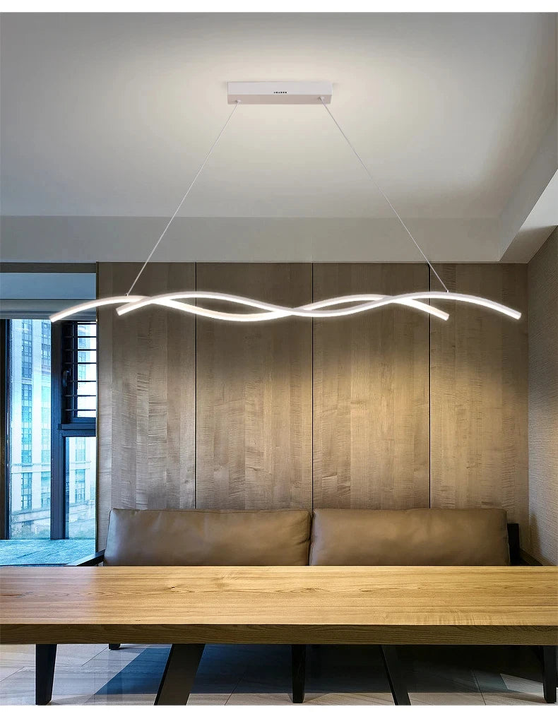 Lustre Suspendu LED – Style Moderne Minimaliste