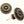 Bouton de meuble Médaillon – Bronze antique