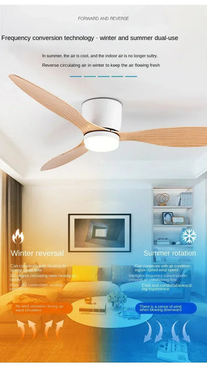Ventilateur de plafond LED modernes - L'Atelier Imbert