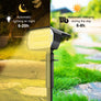 Projecteur solaire LED extérieur 72/68 LED – IP65 – 3 modes d’éclairage