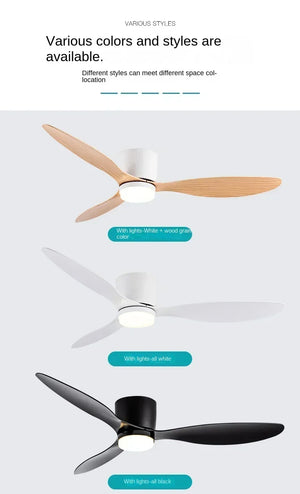 Ventilateur de plafond LED modernes - L'Atelier Imbert