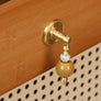 Bouton de meuble Cristal – Laiton doré