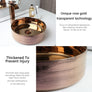 Vasque à poser Ronde – Céramique Rose Gold