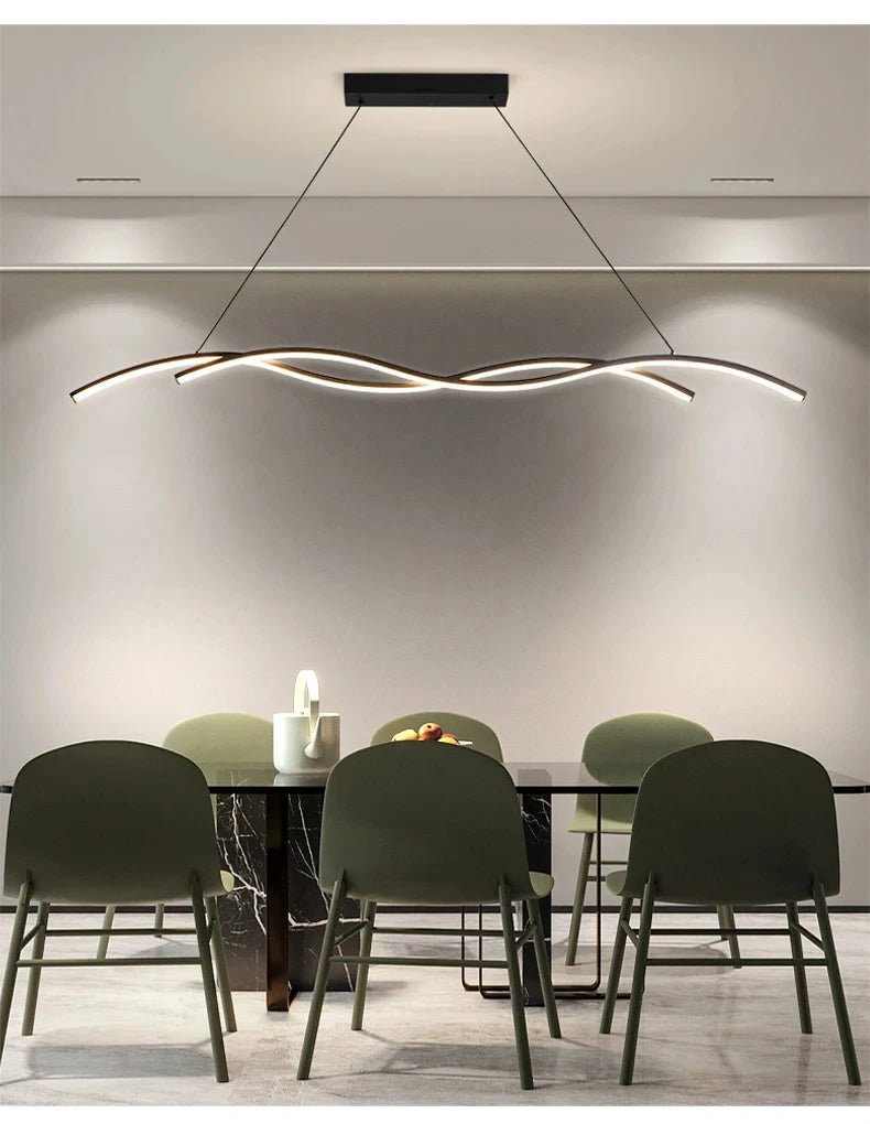Lustre Suspendu LED – Style Moderne Minimaliste