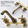 Robinet mural Héritage – Bronze antique - L'Atelier Imbert