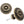 Bouton de meuble Médaillon – Bronze antique
