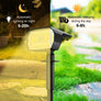 Projecteur solaire LED extérieur 72/68 LED – IP65 – 3 modes d’éclairage
