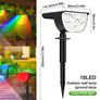 Projecteur solaire LED extérieur 72/68 LED – IP65 – 3 modes d’éclairage