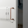 Poignée de meuble Ligne 320 – Bronze