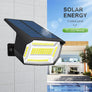 Projecteur solaire LED extérieur 72/68 LED – IP65 – 3 modes d’éclairage