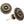 Bouton de meuble Médaillon – Bronze antique