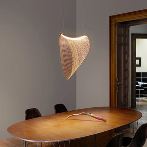Lampes suspendues en bois à LED - L'Atelier Imbert