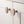 Bouton de meuble Ovale Perlé – Nickel brillant