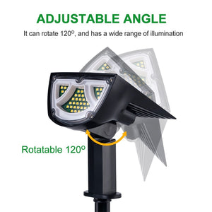Lampe solaire à 43 LED conforme à la norme IP65 - L'Atelier Imbert