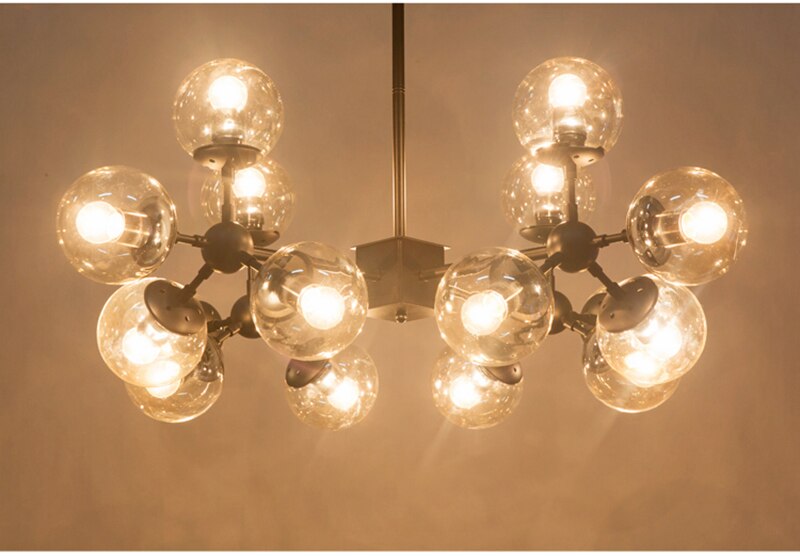 Lampe Led design industriel moderne suspendue en verre - L'Atelier Imbert