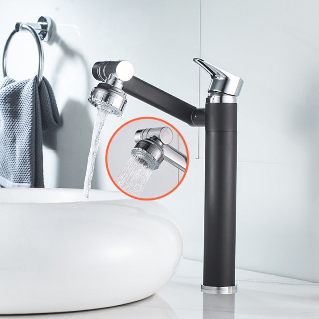 Robinet de lavabo à tête pivotante 360° – L'Atelier Imbert