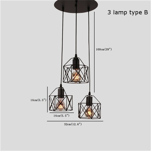 Lampes suspendues industrielles - L'Atelier Imbert
