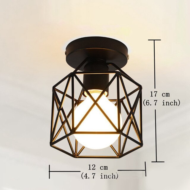 Lampe plafonnier style rétro, - L'Atelier Imbert