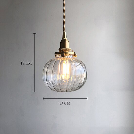 Lampe Led suspendue en verre au Design moderne