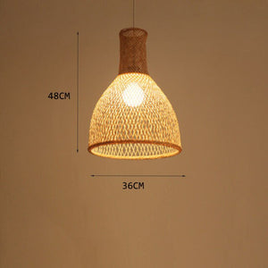 Luminaire suspendu en bambou - L'Atelier Imbert