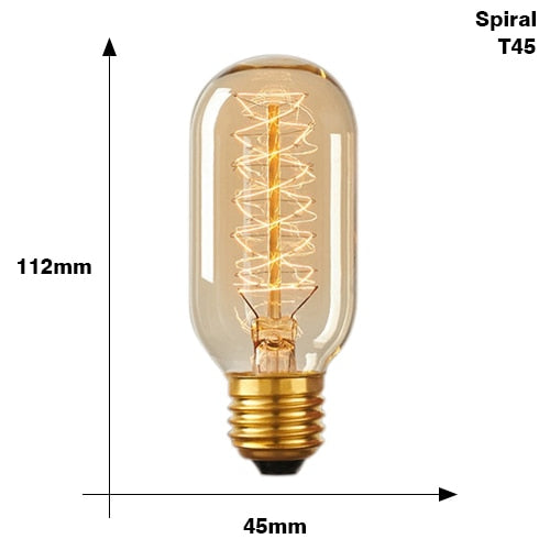 Ampoule Rétro Edison Ampoule Ampoule à incandescence Vintage – L